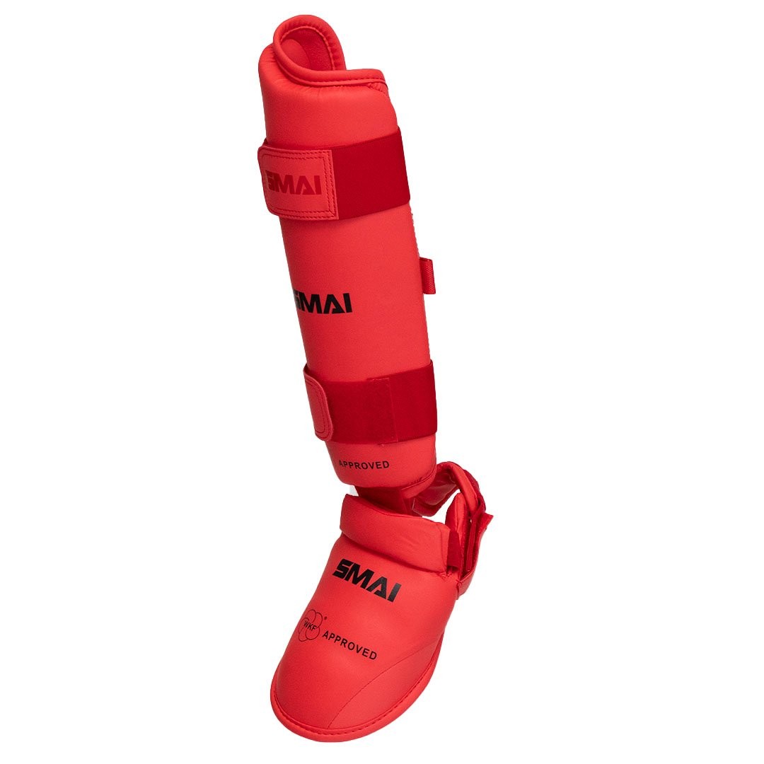 Paratibia e piede removibile Smai Rosso - WKF -