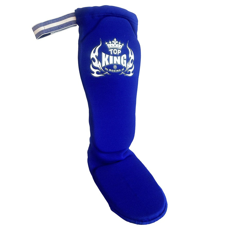 Paratibia elastico TOP KING Blu