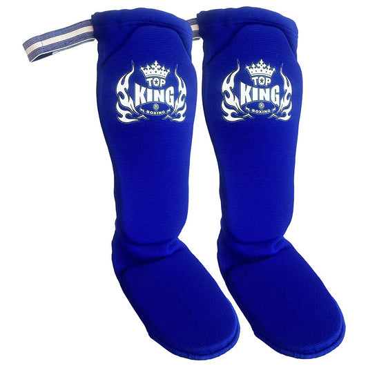 Paratibia elastico TOP KING Blu
