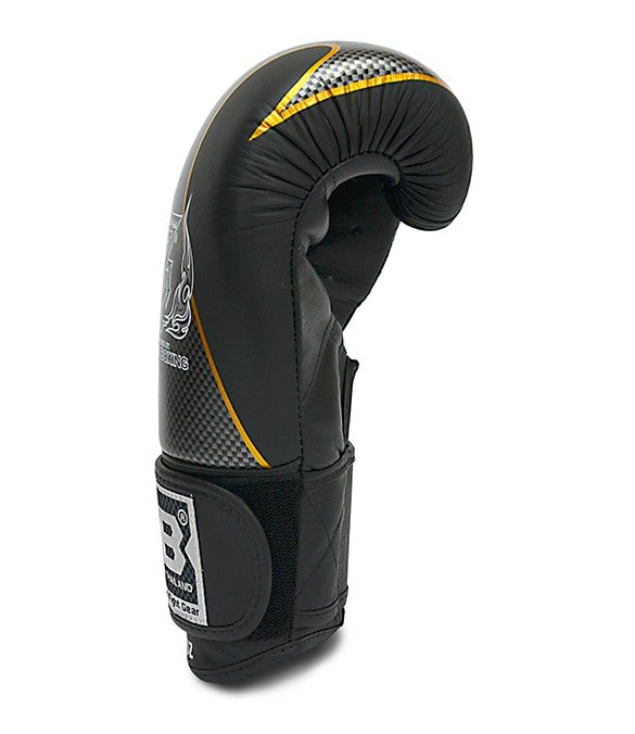 Guantoni Top King Empower Nero/Argento - in pelle -