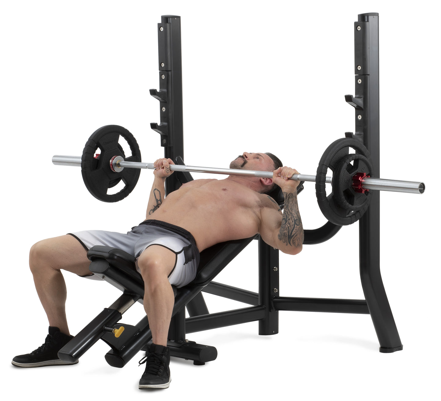 Panca inclinata olimpica Incline Bench Diamond Professional Serie 350