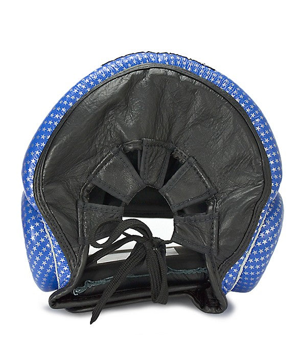 Casco Top King Super Star Blu