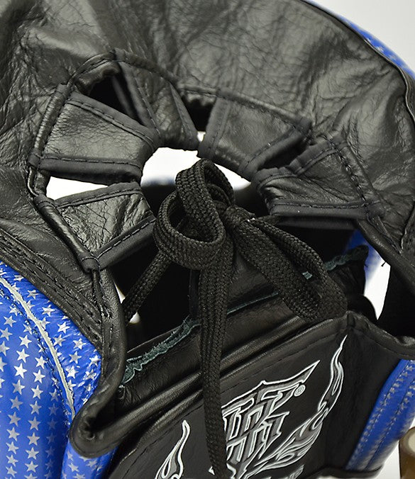 Casco Top King Super Star Blu