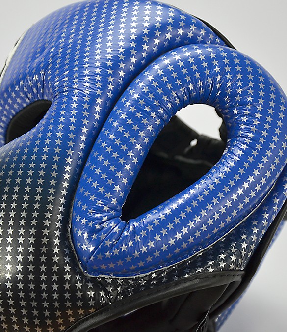 Casco Top King Super Star Blu