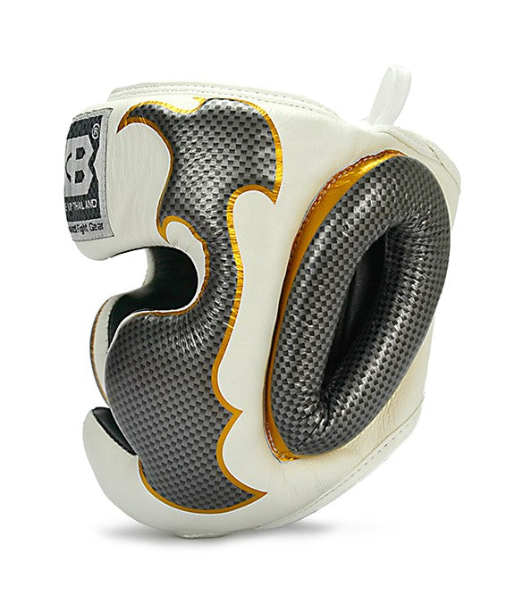 Casco Top King Empower Bianco/Argento