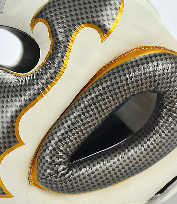 Casco Top King Empower Bianco/Argento