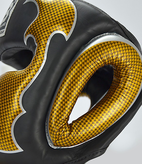 Casco Top King Empower Nero/Oro