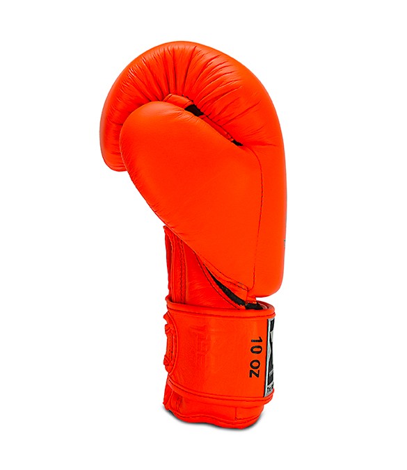 Guantoni Top King Double Lock Arancio Neon - in pelle -
