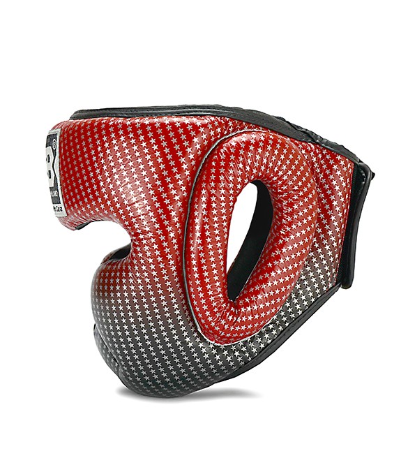 Casco Top King Super Star Rosso