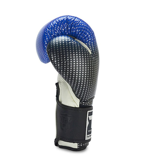 Guantoni Top King Super Star Blu - in pelle -