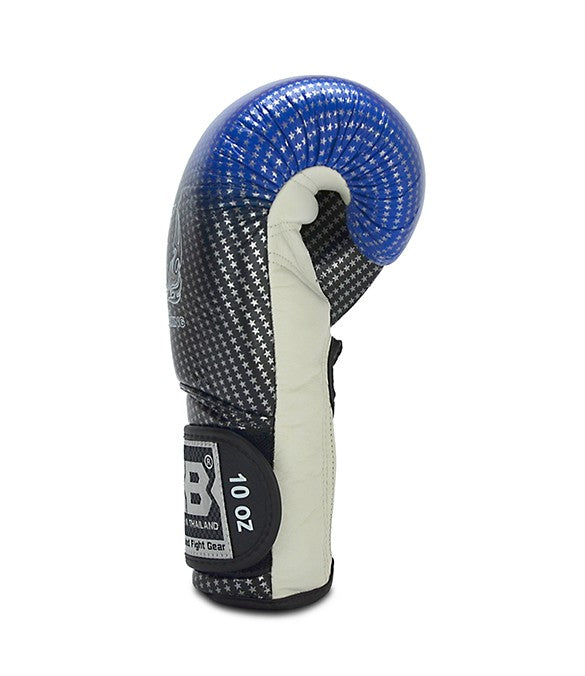 Guantoni Top King Super Star Blu - in pelle -