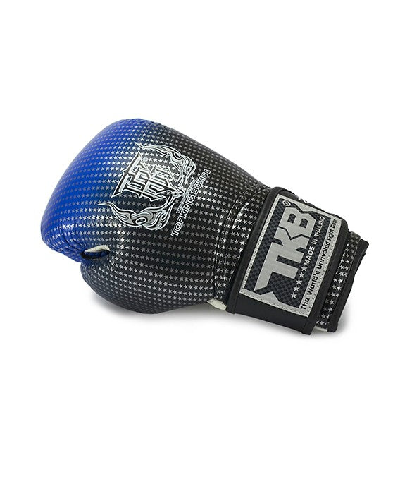 Guantoni Top King Super Star Blu - in pelle -