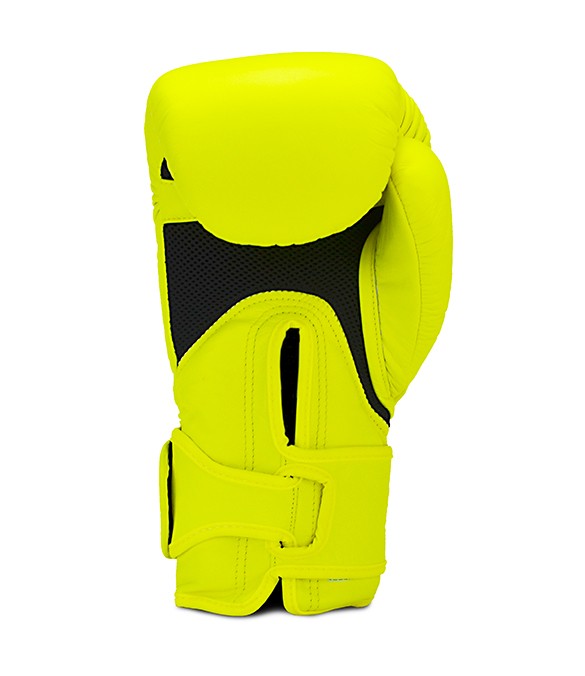 Guantoni Top King Double Lock Giallo Neon - in pelle -