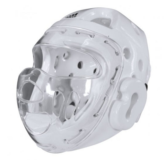 Casco Adidas con maschera Bianco