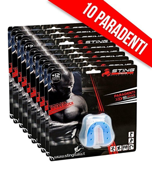 KIT 10 pezzi Paradenti Sting