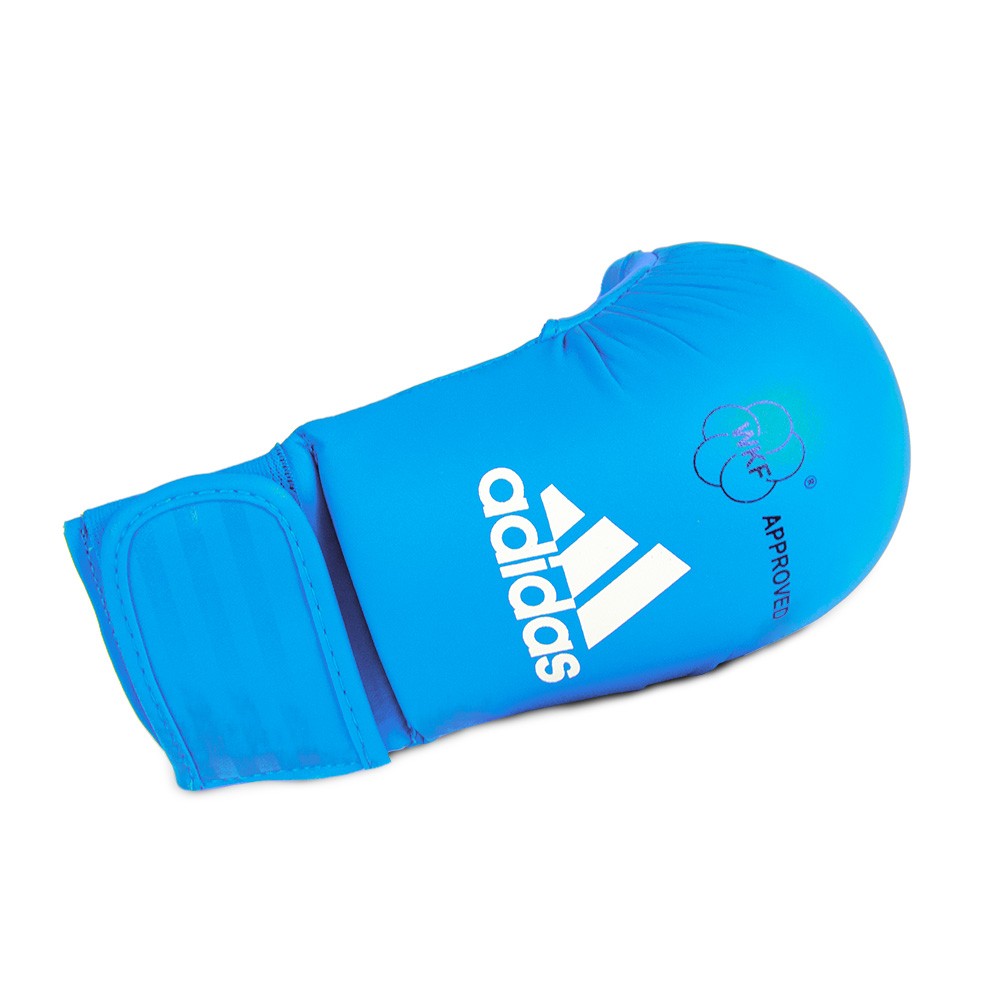 Guantini Adidas Karate senza pollice Blu - WKF -