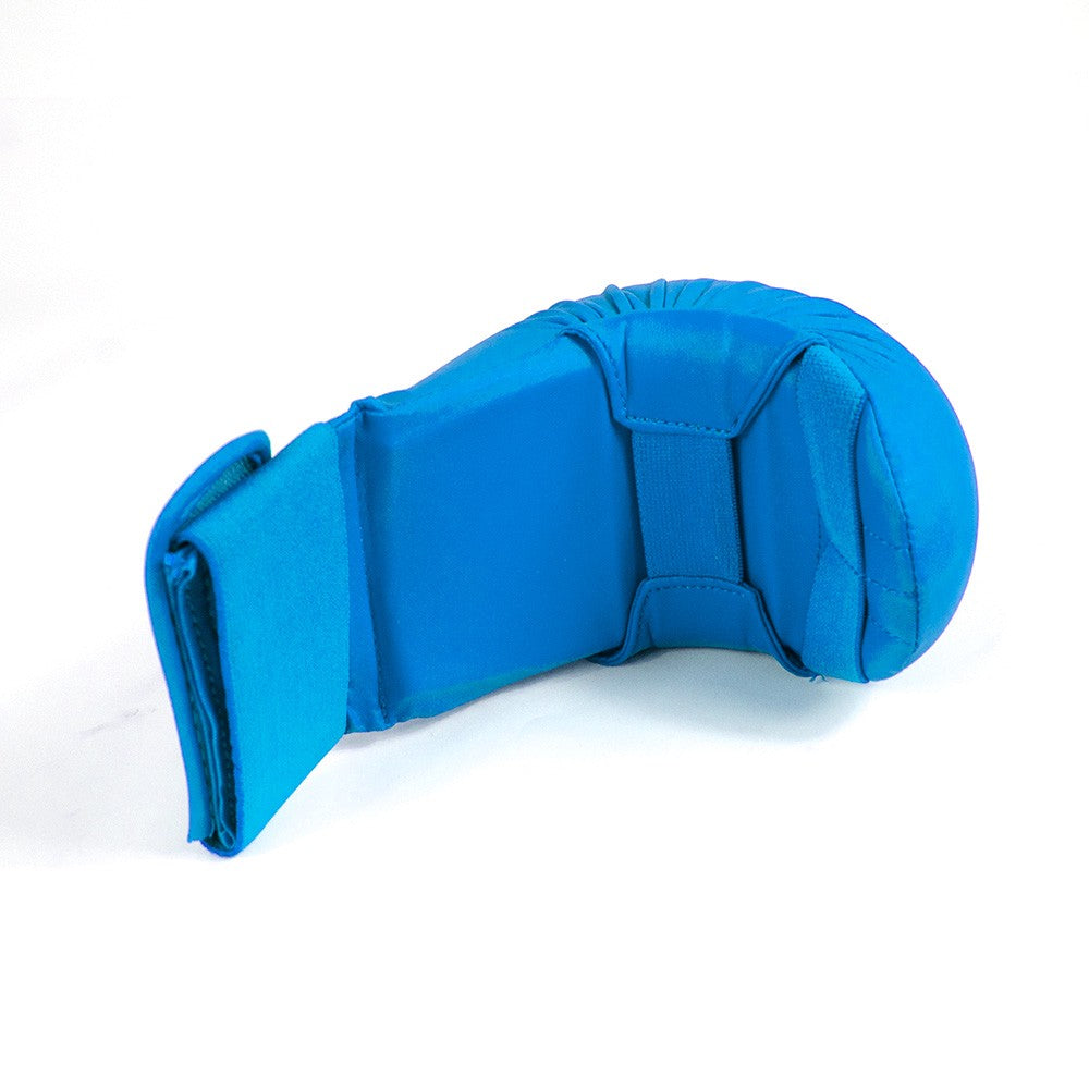 Guantini Adidas Karate senza pollice Blu - WKF -