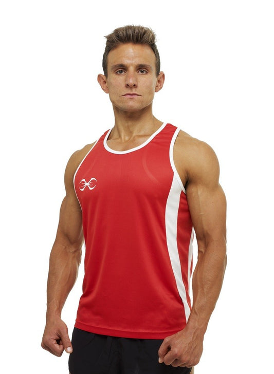 Canotta Boxe Sting Uomo Rossa