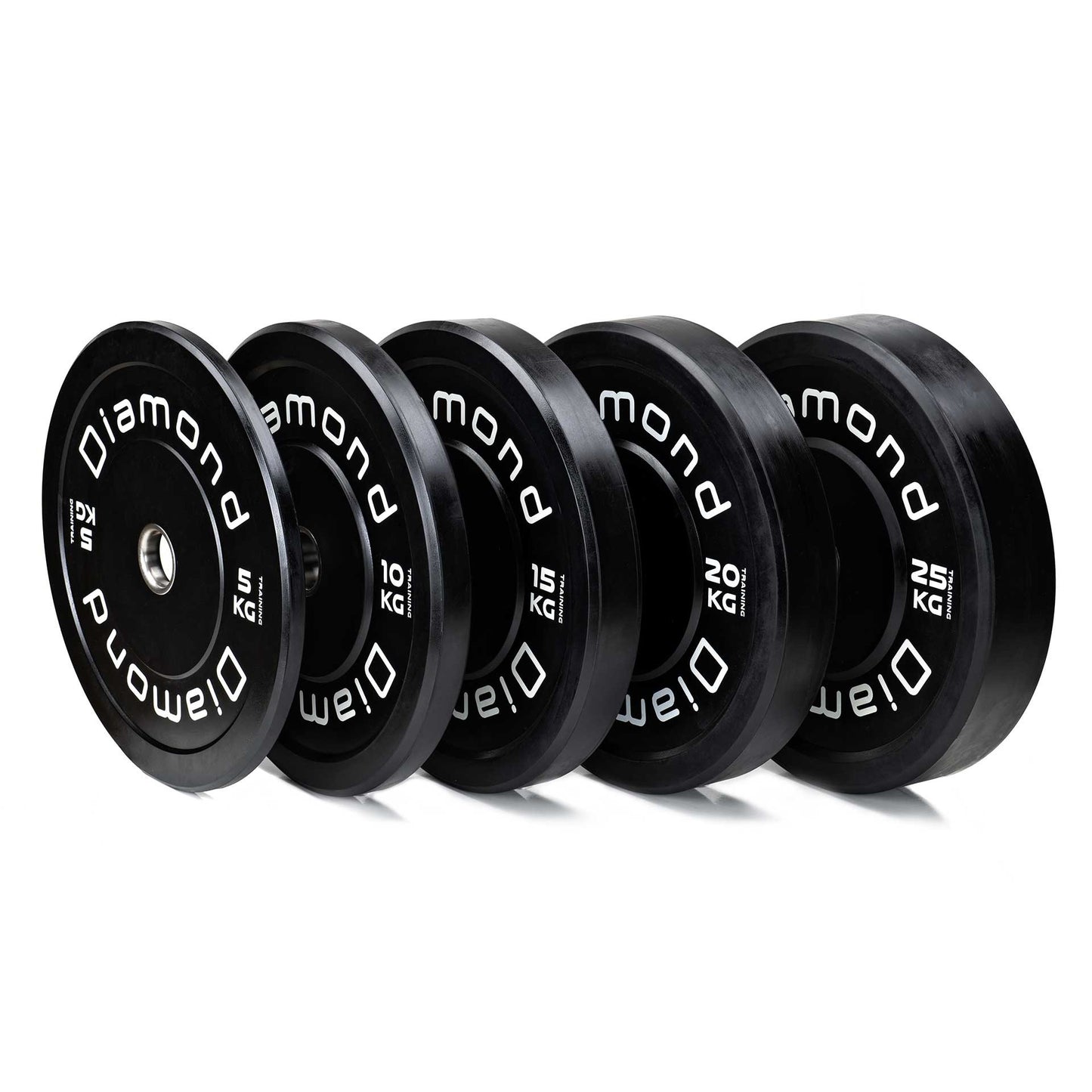 Disco olimpionico bumper training Pro foro  50 mm Diamond Professional 25 kg
