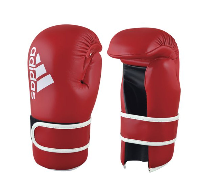 Guanti Point Fighting Adidas Rosso