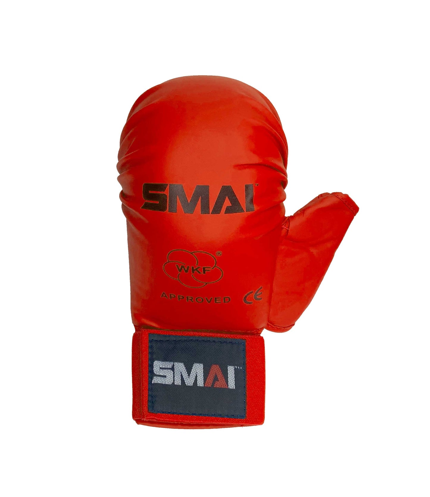 Guantini Smai Karate con pollice Rosso - WKF -