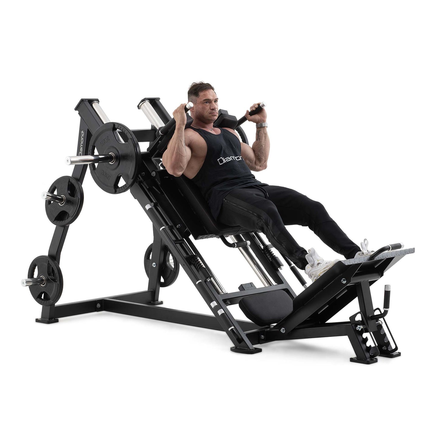 Combo Leg Press/Hack Squat Diamond Professional Serie 500