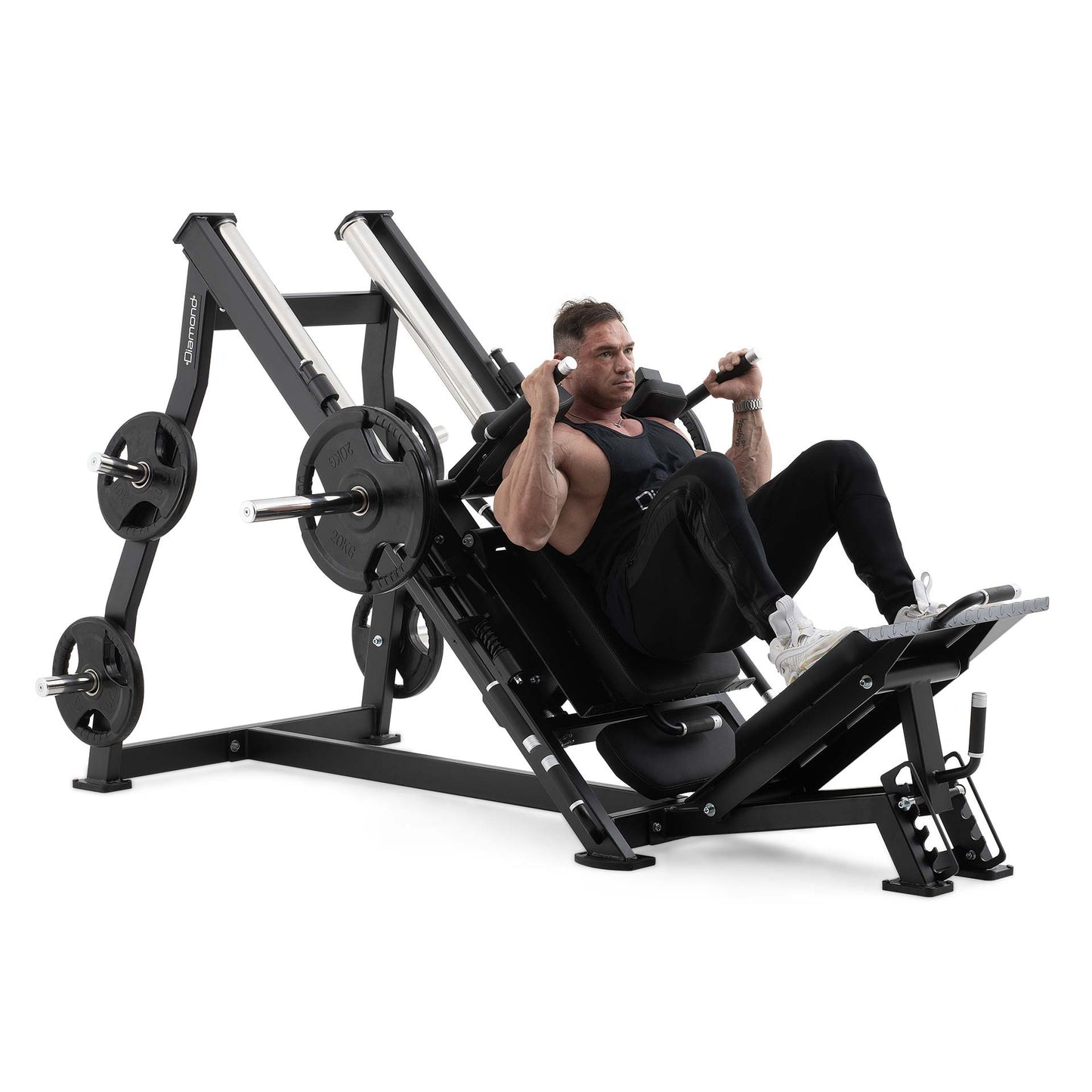 Combo Leg Press/Hack Squat Diamond Professional Serie 500