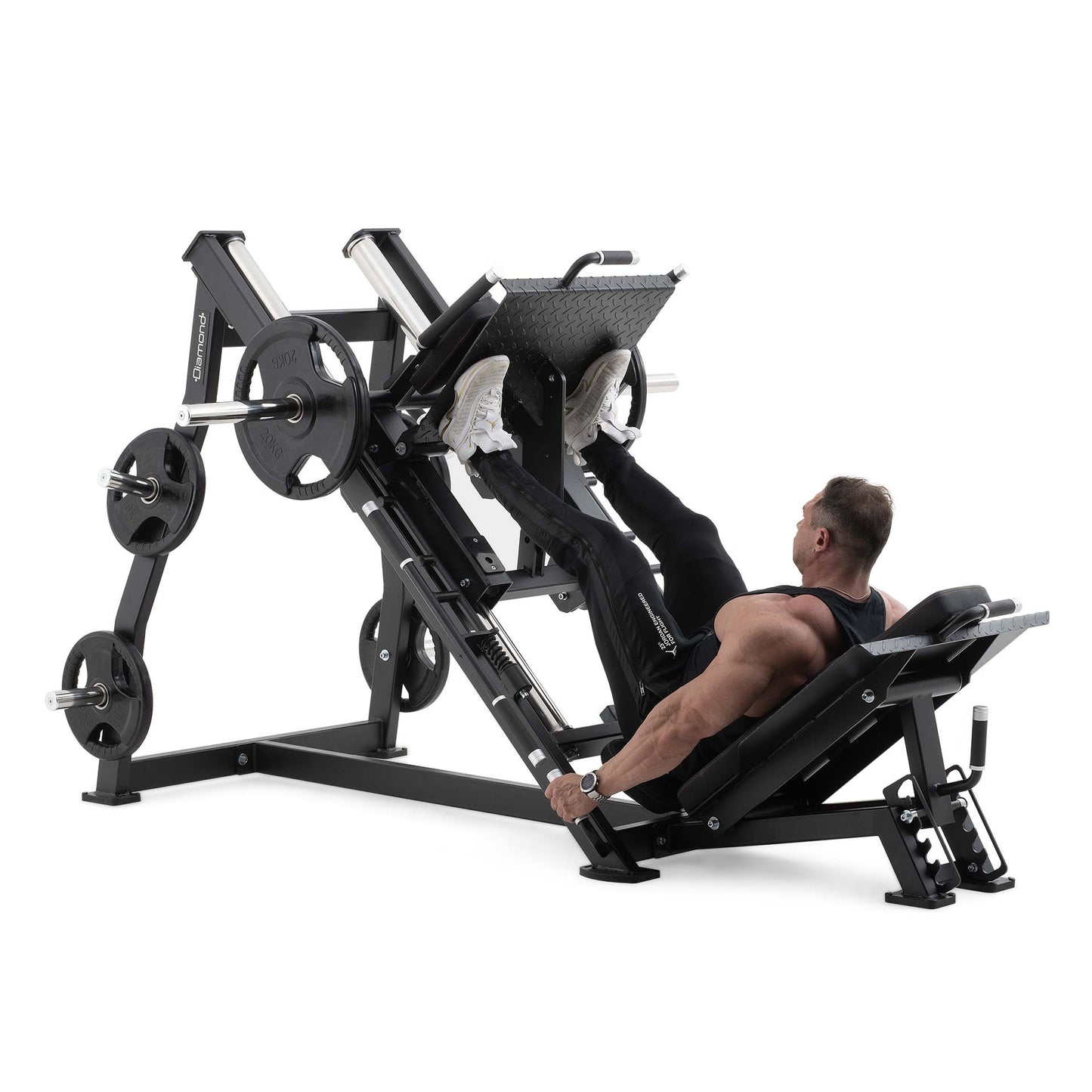 Combo Leg Press/Hack Squat Diamond Professional Serie 500