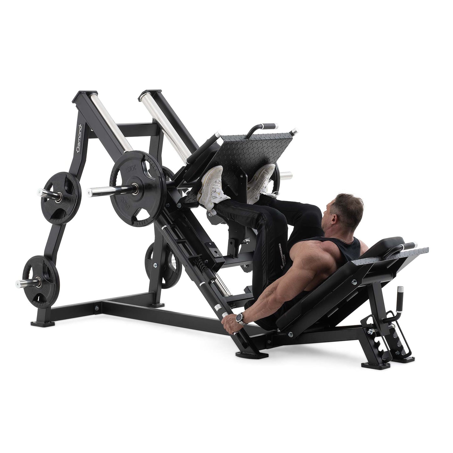 Combo Leg Press/Hack Squat Diamond Professional Serie 500