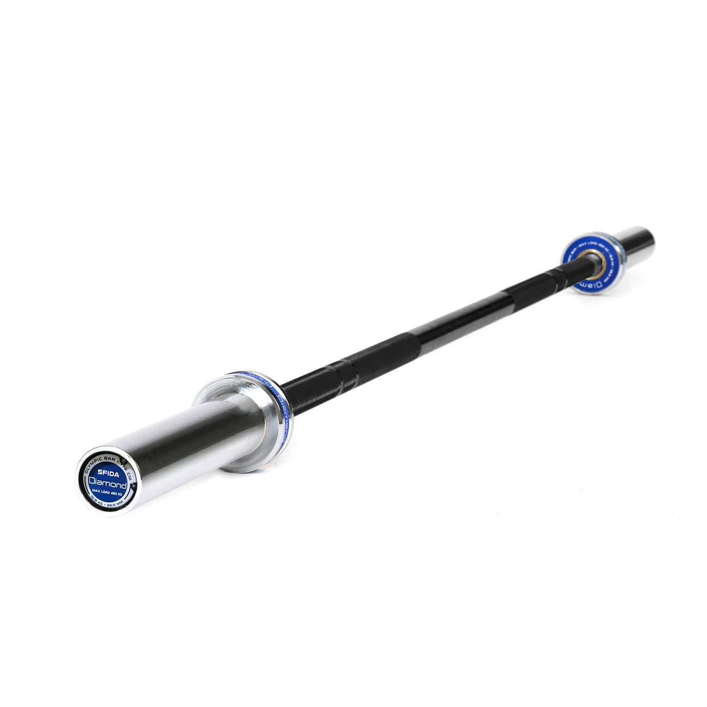 Bilanciere olimpico Sfida 176 cm - Carico max 450 Kg - 50 mm Diamond Professional
