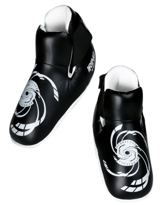 Calzari Point Fighting Top Ring Hurricane Nero