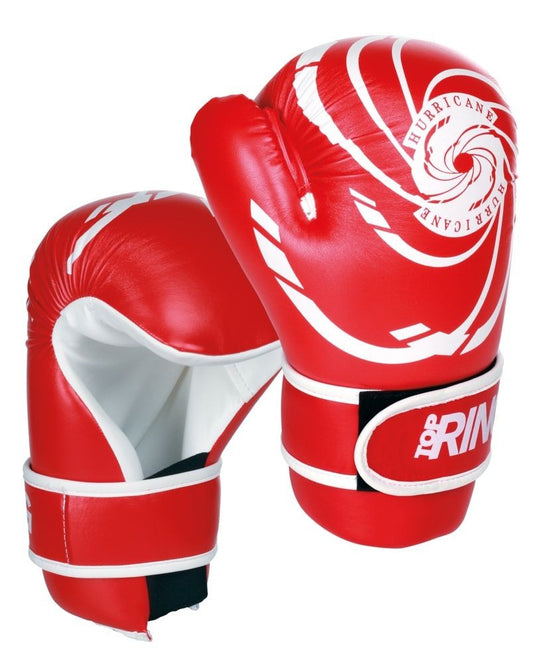 Guanti Point Fighting Top Ring Hurricane Rosso