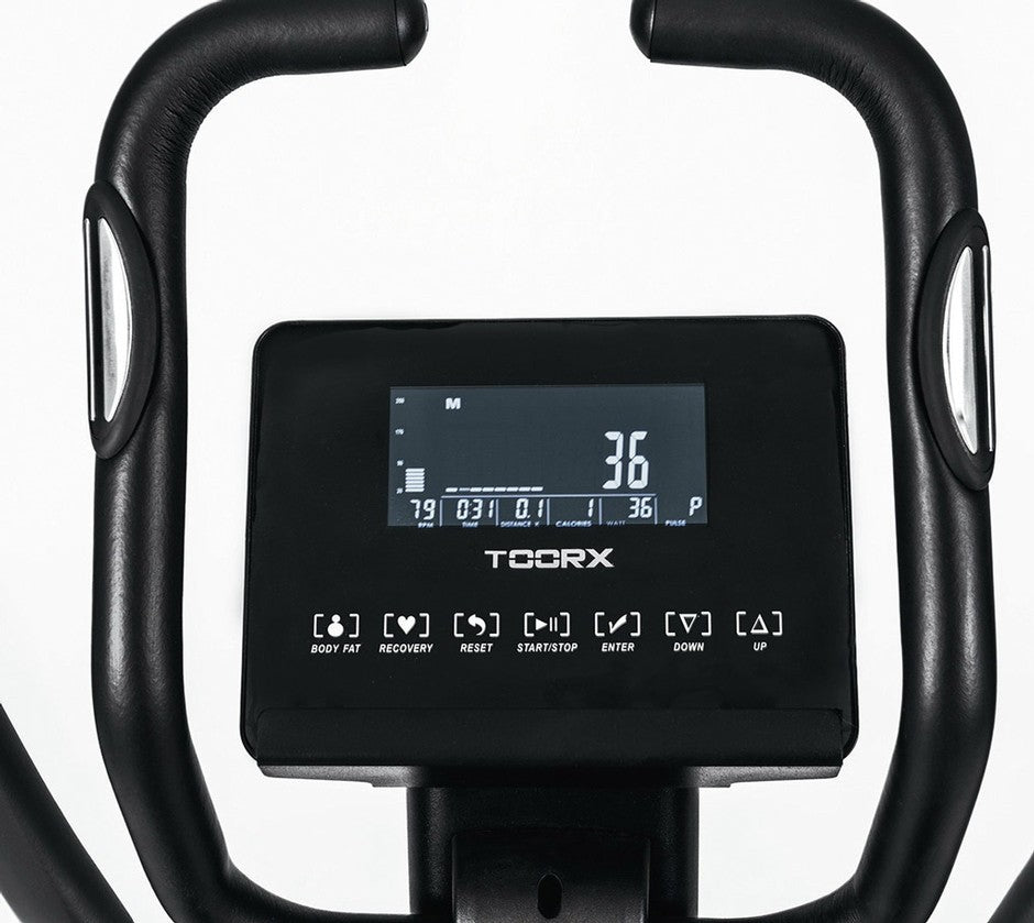 Ellittica Toorx Chrono Pro Line ERX 3000 HRC - peso volano 18 kg - elettromagnetica