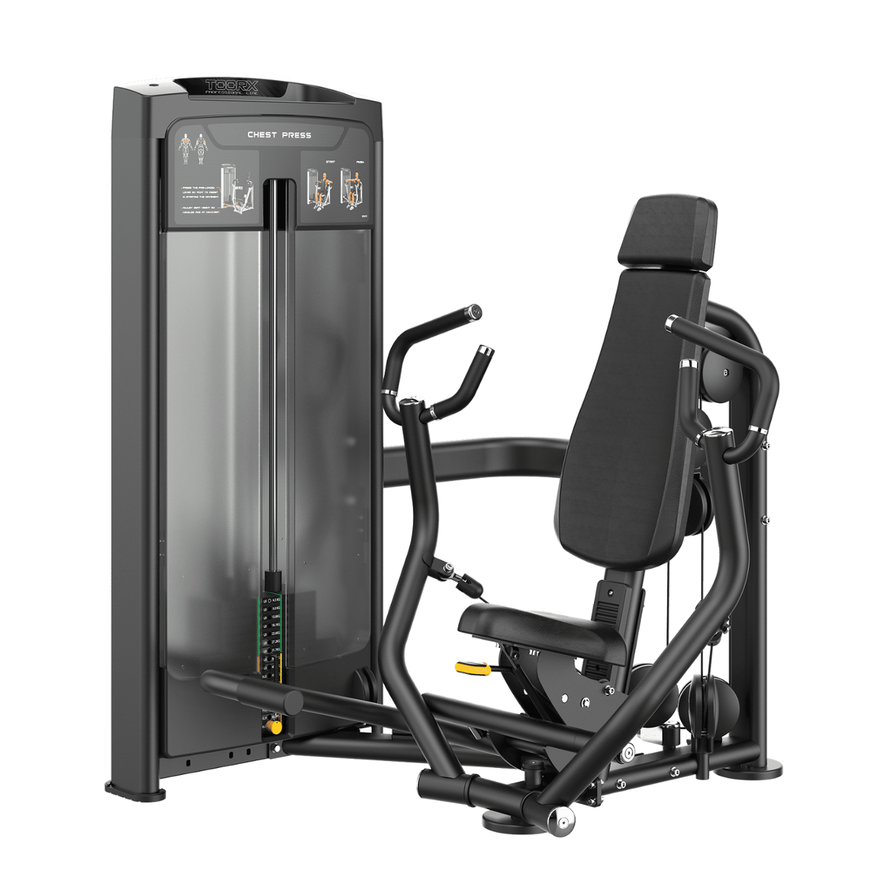 Converging Chest Press PLX 8000 Toorx Absolute Line