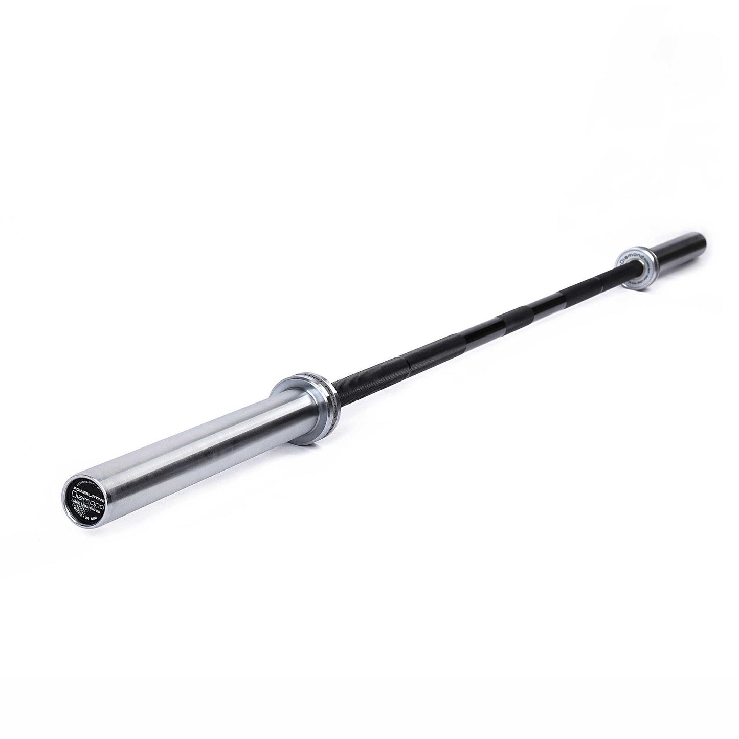Bilanciere Powerlifting 220 cm - Carico max 700 Kg - 50 mm Diamond Professional