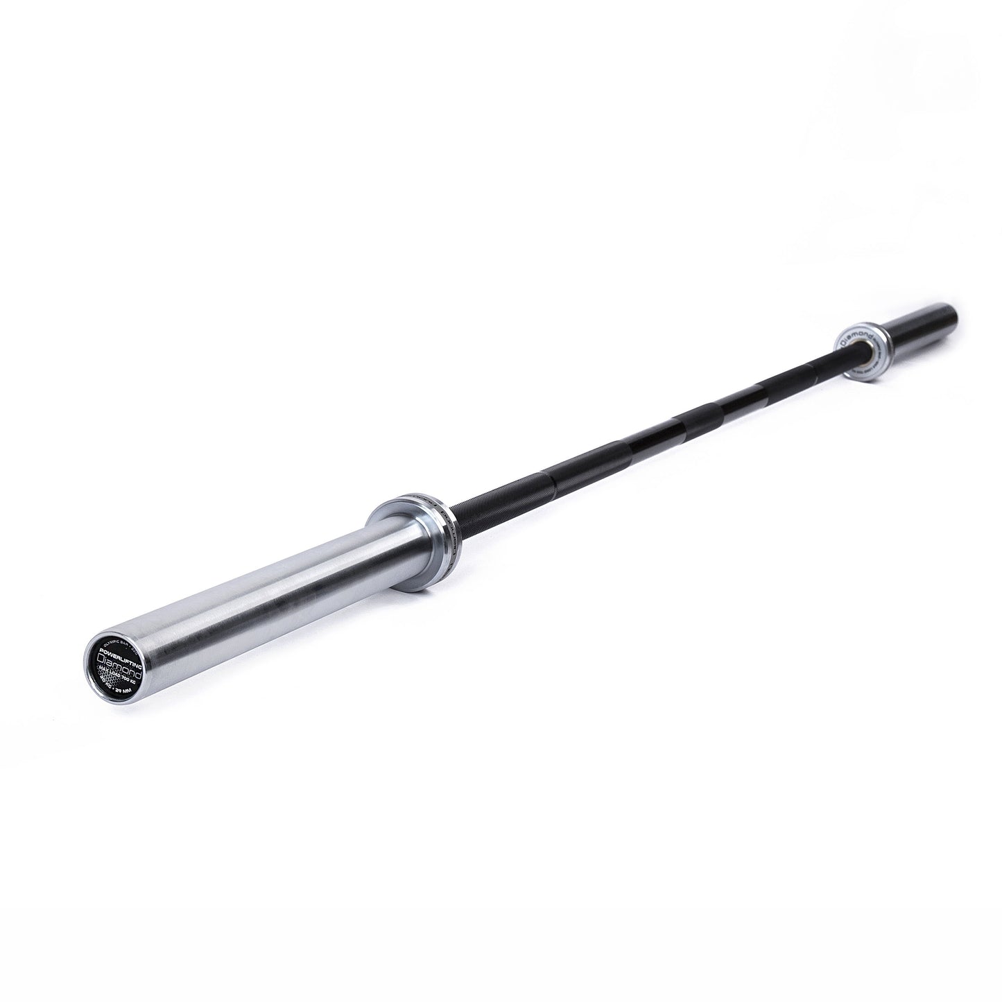 Bilanciere Powerlifting 220 cm - Carico max 700 Kg - 50 mm Diamond Professional