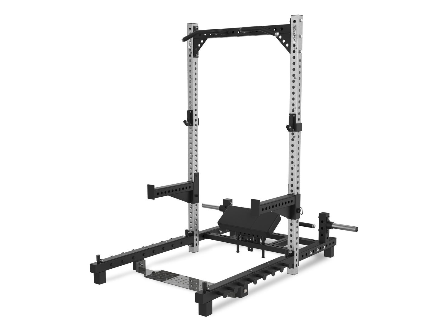 Half Rack con postazione Hip Thrust JKV67 JK Fitness Vertical Line