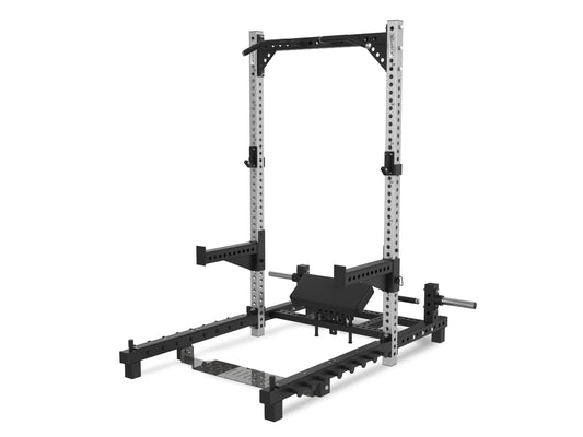 Half Rack con postazione Hip Thrust JKV67 JK Fitness Vertical Line