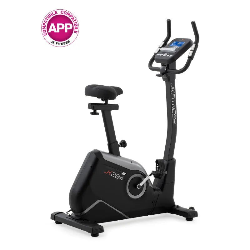 Cyclette JK Fitness JK 284 Compatibile APP Zwift e Kinomap