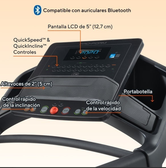 Tapis Roulant Proform CARBON TL Compatibile con App Ifit