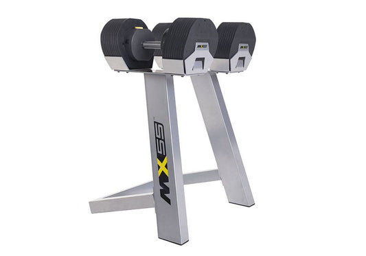 MX55 Set Manubri regolabili fino a 24,9 kg (incluso rack-aste-pesi)