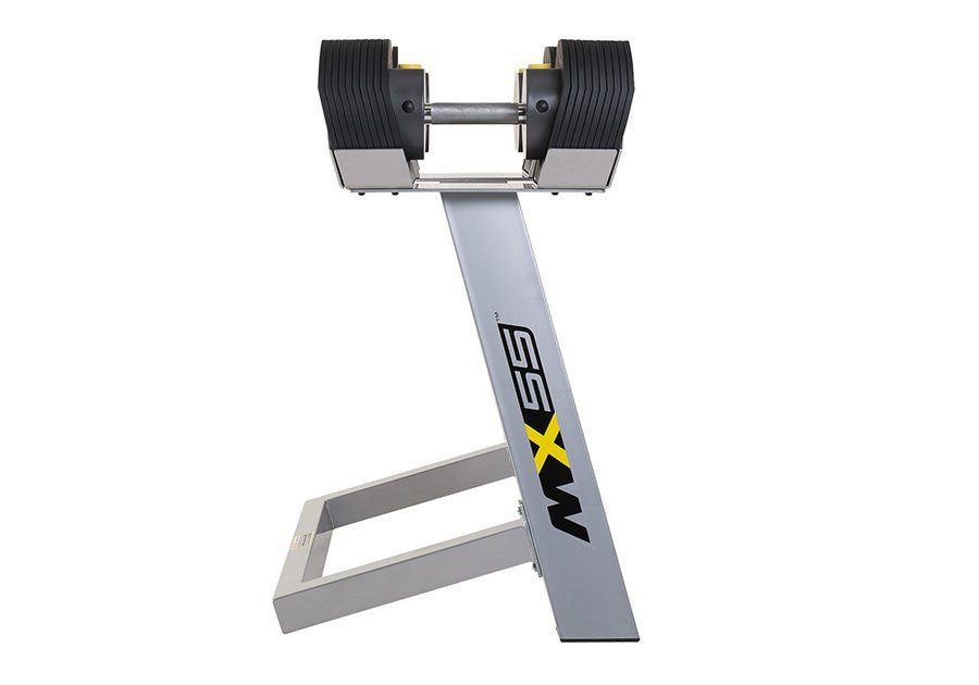 MX55 Set Manubri regolabili fino a 24,9 kg (incluso rack-aste-pesi)