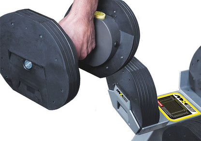 MX55 Set Manubri regolabili fino a 24,9 kg (incluso rack-aste-pesi)