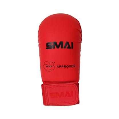 Guantini Smai Karate s/pollice Rosso - WKF -