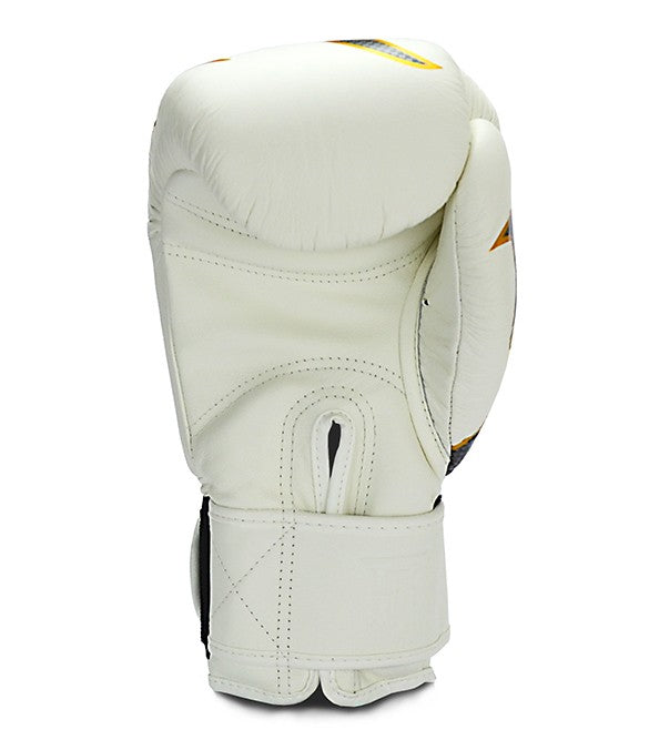 Guantoni Top King Empower Bianco/Argento - in pelle -