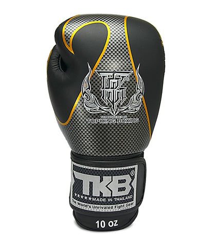 Guantoni Top King Empower Nero/Argento - in pelle -