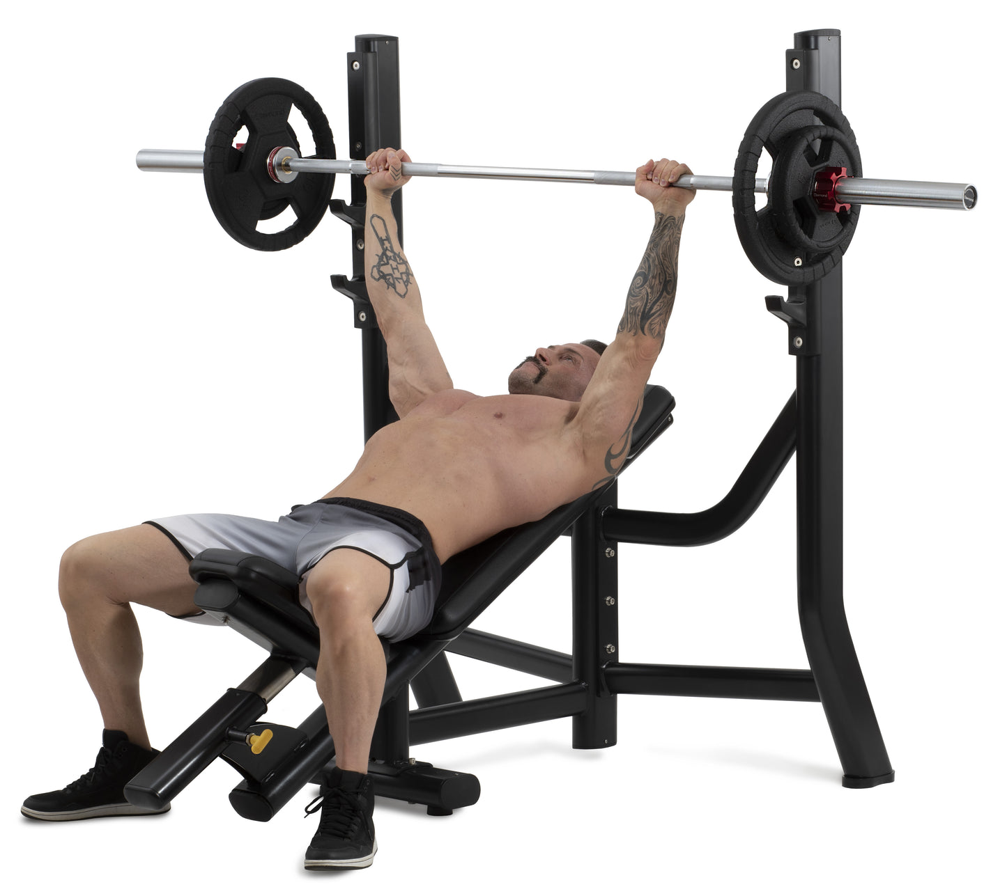 Panca inclinata olimpica Incline Bench Diamond Professional Serie 350