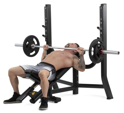 Panca inclinata olimpica Incline Bench Diamond Professional Serie 350