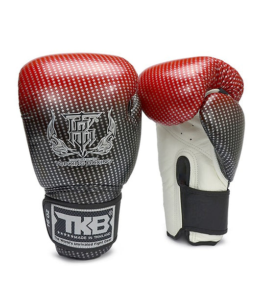 Guantoni Top King Super Star Rosso - in pelle -