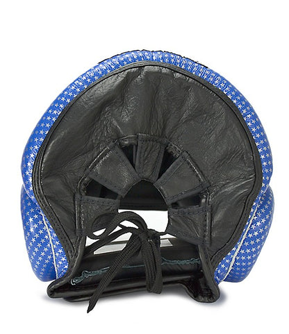 Casco Top King Super Star Blu